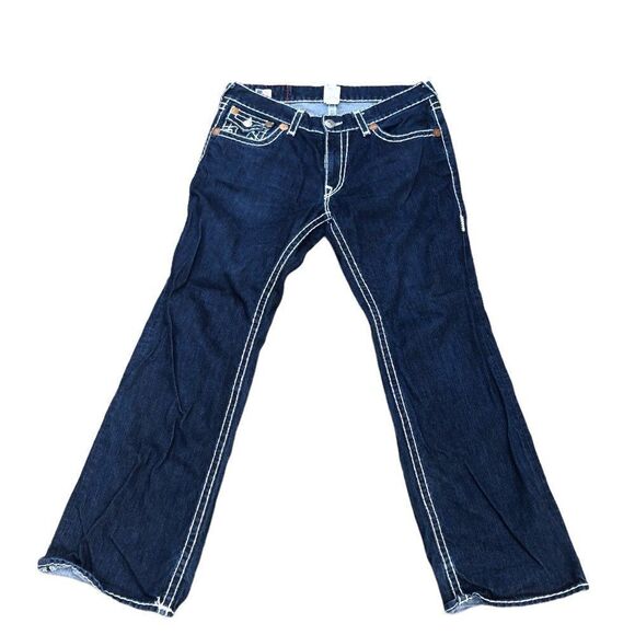 Vintage True Religion Jeans and Jacket Set BILLY SUPER T Blue - Picture 5 of 13